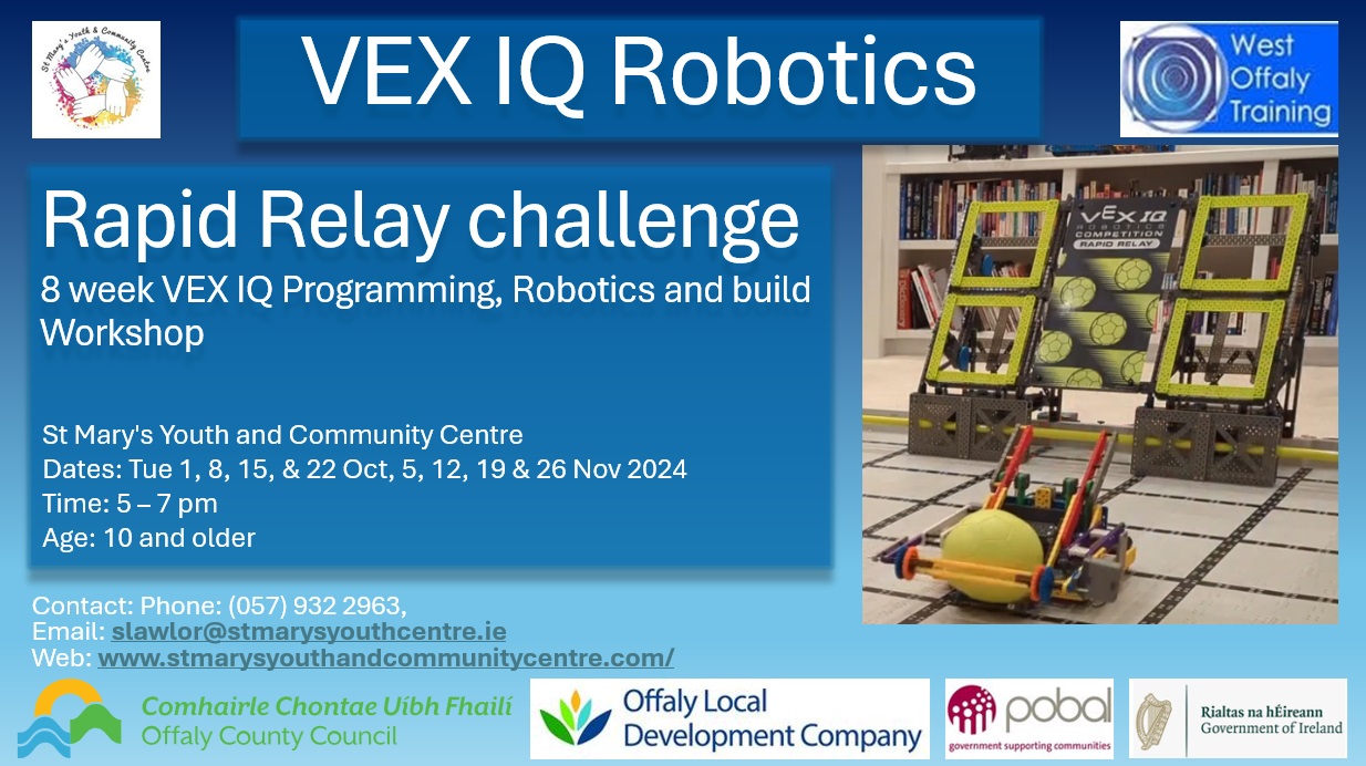 Vex IQ Rapid Relay Tullamore Vex IQ Rapid Relay Tullamore